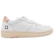 Hvide Pink Court Sneakers