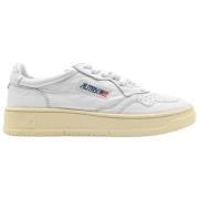 Lave Top Sneakers i Hvid Ged