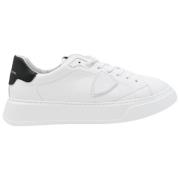 Temple Low Sneakers i Hvid/Sort