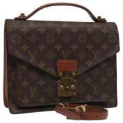 Pre-owned Canvas louis-vuitton-tasker