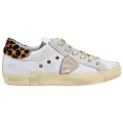 Leopard Print Lave Top Sneakers