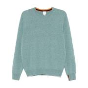 Kashmir Strik Rund Hals Sweater