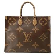 Pre-owned Canvas louis-vuitton-tasker