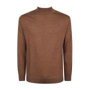 Merino Uld Rund Hals Sweater