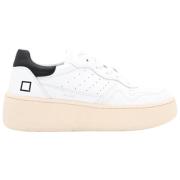 Hvide Sorte Sneakers - Step Calf