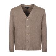 Merino Knappet Strik Cardigan