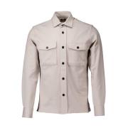 Midtown Overshirt Lysbrun