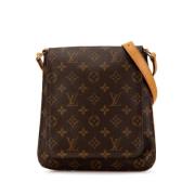 Pre-owned Canvas louis-vuitton-tasker