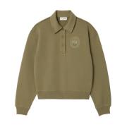 Bomuld Polo Sweatshirt