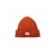 Merino Wool Logo Beanie