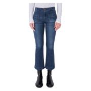 Cropped Flared Jeans Francoise