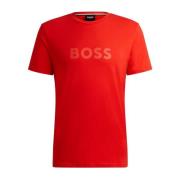 Herre Logo Print Bomuld T-shirt