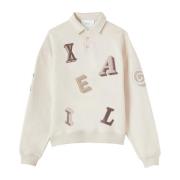 Typo Polo Sweatshirt