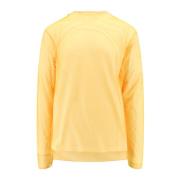 Orange Bomuld Crew-neck T-shirt