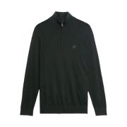 Klassisk Merino Quarter Zip Sweater