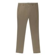 Stræk Satin Bomuld Chinos