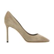 Suede Romy Pumps