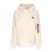 Sherpa Teddy Hoodie Off White