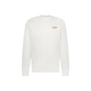 Off White Sweater Stilfuld Model