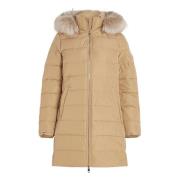 Heritage Down Tyra Coat med Pels