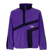 Lilla Polar Fleece Kvart-Zip Sweatshirt