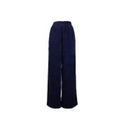 Mat Corduroy Wide Leg Bukser