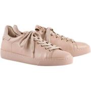 Sneaker med Swarovski krystaller - Beige