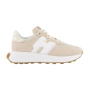 Beige/Hvid Sneaker til Kvinder