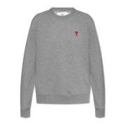 Sweatshirt med logo