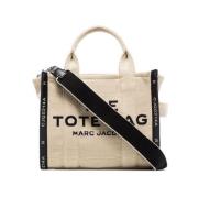 Lille varm sand Tote Bag