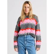 Rund Hals Jacquard Sweater