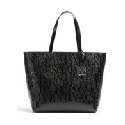 Metallic Shopping Bag med Aftagelig Charme