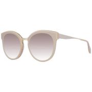 Brun Aviator Solbriller Spejlet Gradient