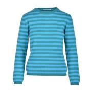 Verde/Azzurro Sweater til kvinder