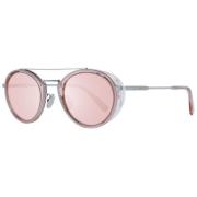 Rosa Aviator Solbriller Spejlet UV Beskyttelse