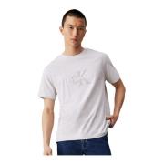 Logo Bomuld T-shirt - Lige Snit