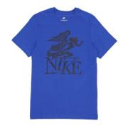 Grafisk Tee Sportswear Club Game Royal