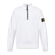 Sweatshirt med logo