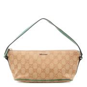 Pre-owned Canvas gucci-tasker