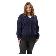 Klassisk Rikka Cardigan Navy Blå