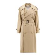 Klassisk Bomuld Trenchcoat