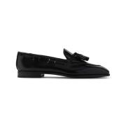 Sort Loafer Sko Elegant Stilfuld