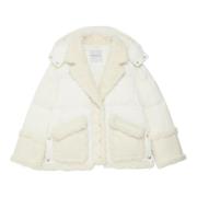 Nylon Superlight Jakke med Shearling