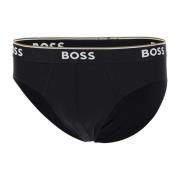 Herre Sorte Stretch Bomuld Briefs