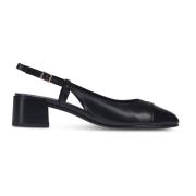 Flade Cap-Toe Slingback Sko