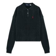 Langærmet Polo Shirt