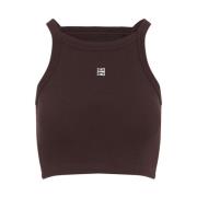 Russet Brown Tank Top