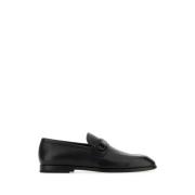 Sort læder Florio loafers