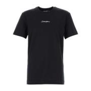 Midnight Blue Bomuld T-shirt