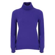 Lilla Cashmere Sweater til Kvinder